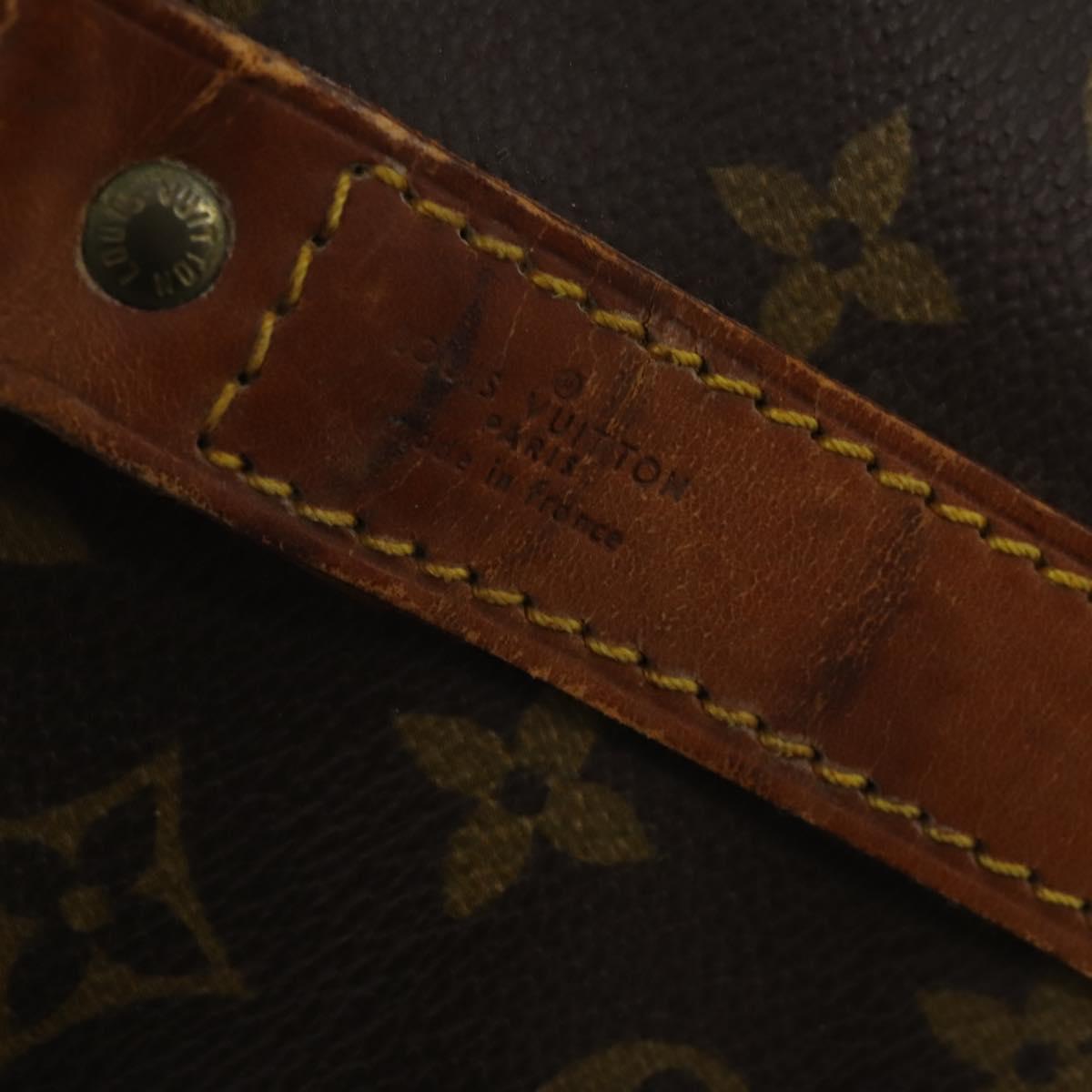 LOUIS VUITTON Monogram Keepall Bandouliere 60 Boston Bag M41412 LV Auth 188266