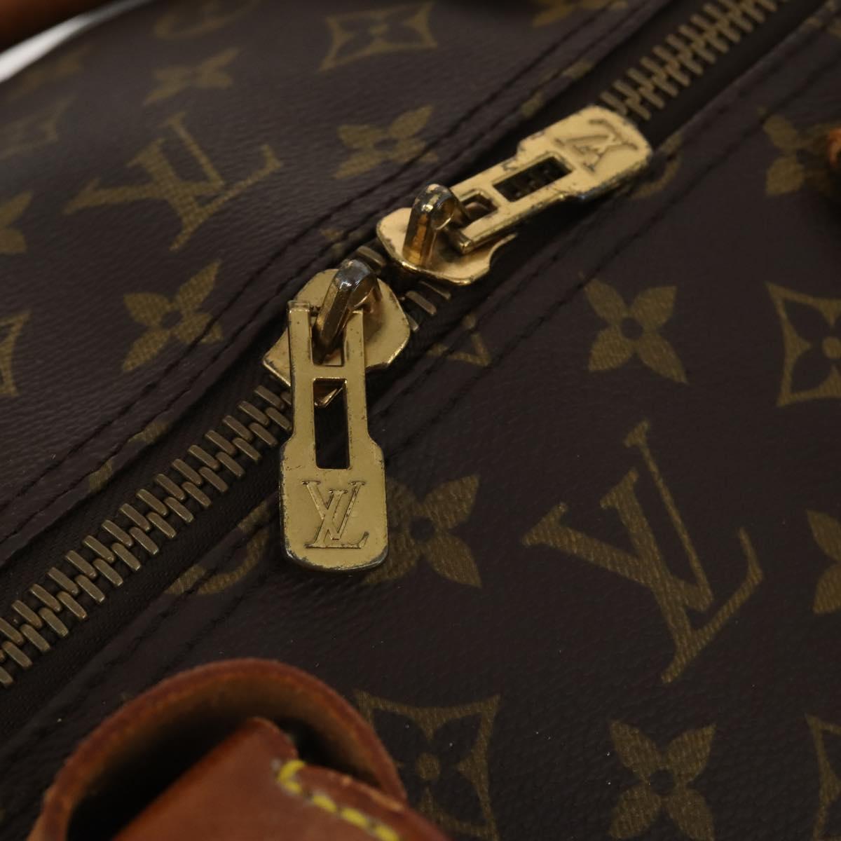 LOUIS VUITTON Monogram Keepall Bandouliere 60 Boston Bag M41412 LV Auth 188266