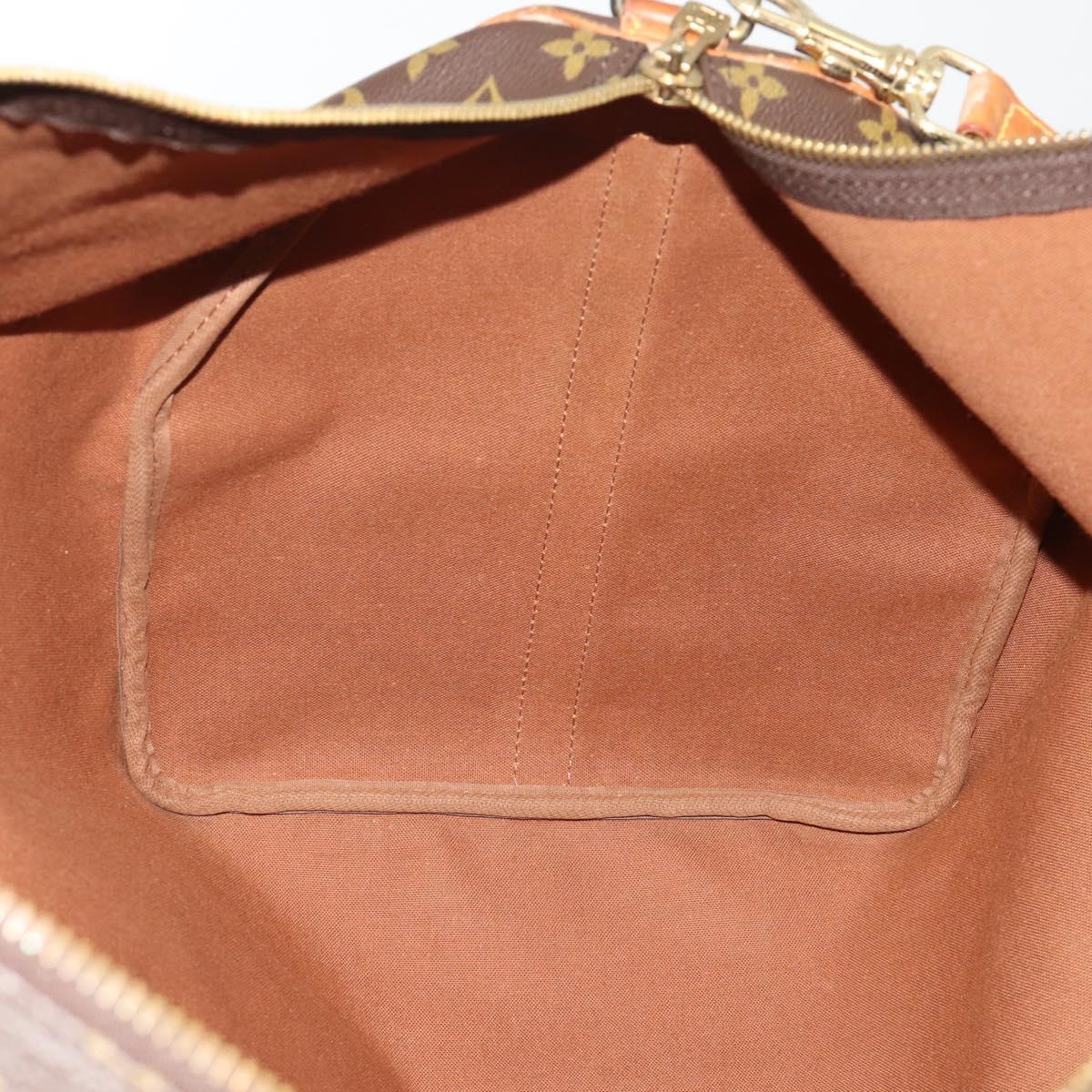 LOUIS VUITTON Monogram Keepall Bandouliere 60 Boston Bag M41412 LV Auth 188266