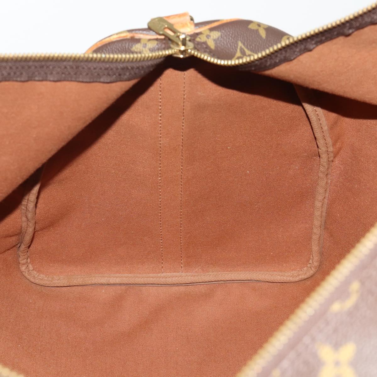 LOUIS VUITTON Monogram Keepall Bandouliere 60 Boston Bag M41412 LV Auth 188266