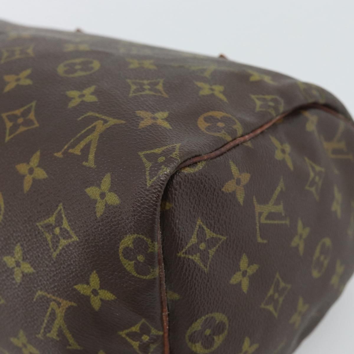 LOUIS VUITTON Monogram Speedy 25 Hand Bag M41528 LV Auth 188267