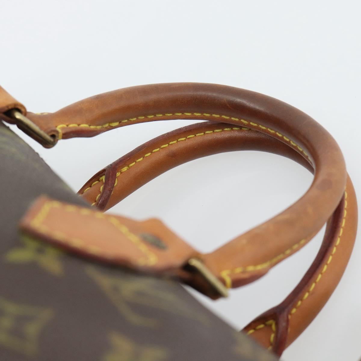LOUIS VUITTON Monogram Speedy 25 Hand Bag M41528 LV Auth 188267