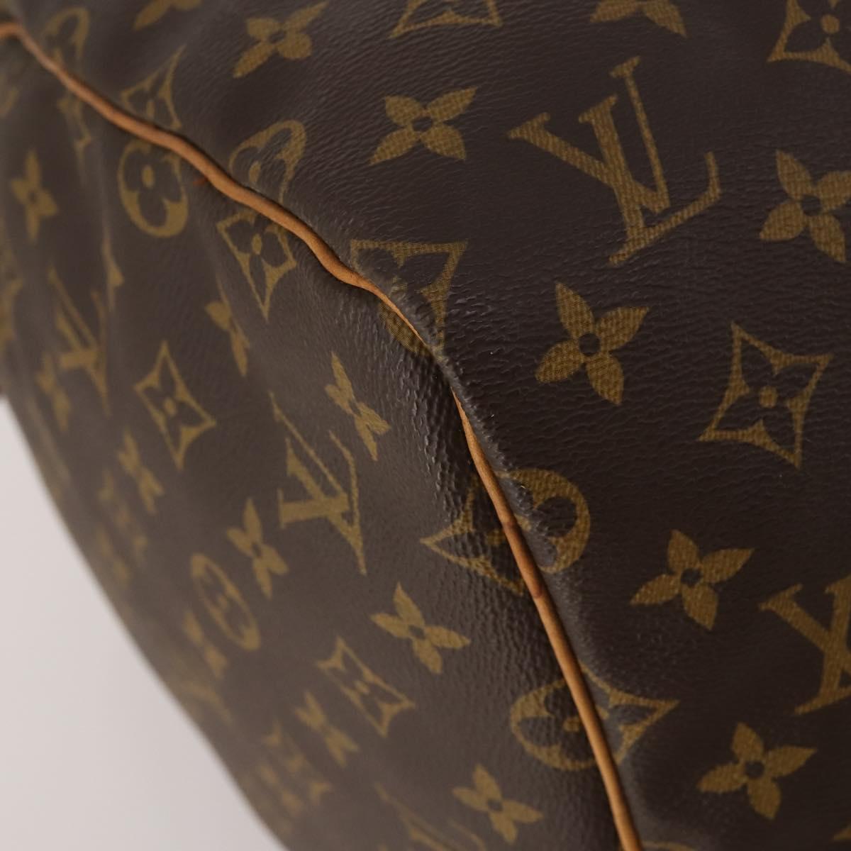 LOUIS VUITTON Monogram Keepall 55 Boston Bag M41424 LV Auth 188275V