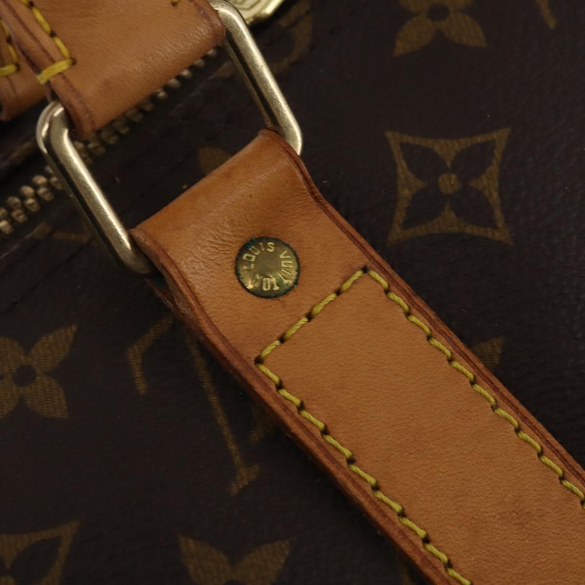 LOUIS VUITTON Monogram Keepall 55 Boston Bag M41424 LV Auth 188275V