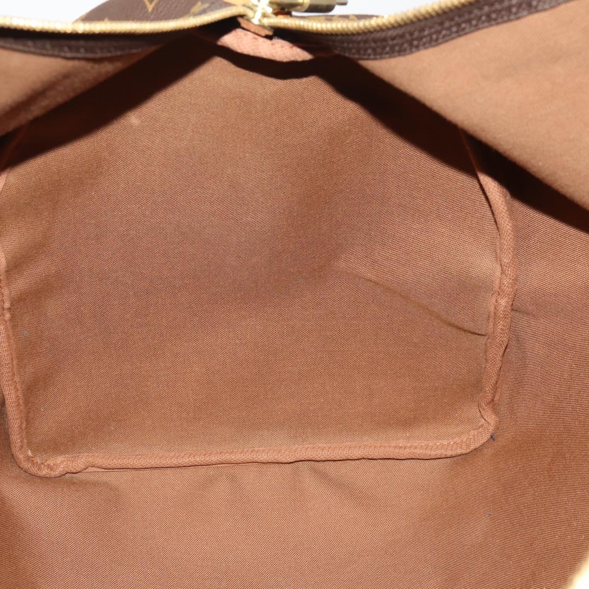 LOUIS VUITTON Monogram Keepall 55 Boston Bag M41424 LV Auth 188275V