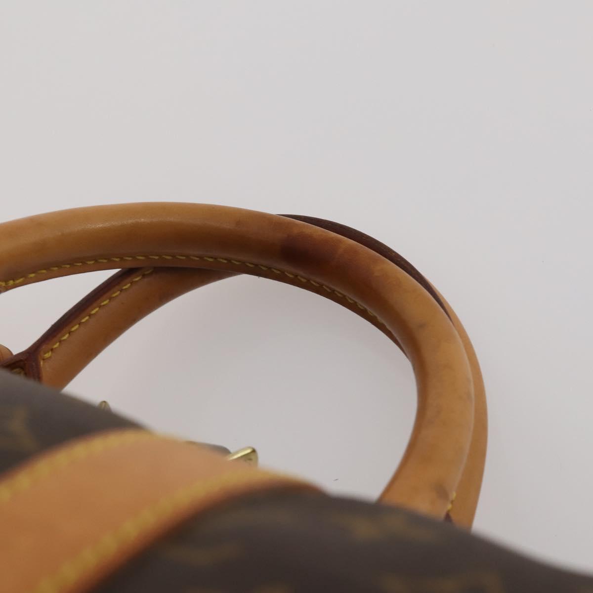 LOUIS VUITTON Monogram Keepall 55 Boston Bag M41424 LV Auth 188275V