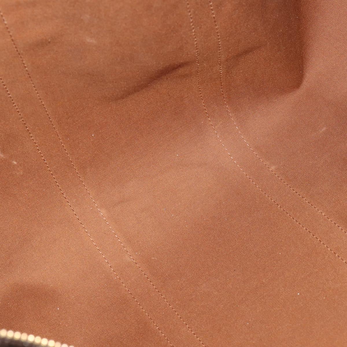 LOUIS VUITTON Monogram Keepall 55 Boston Bag M41424 LV Auth 188296