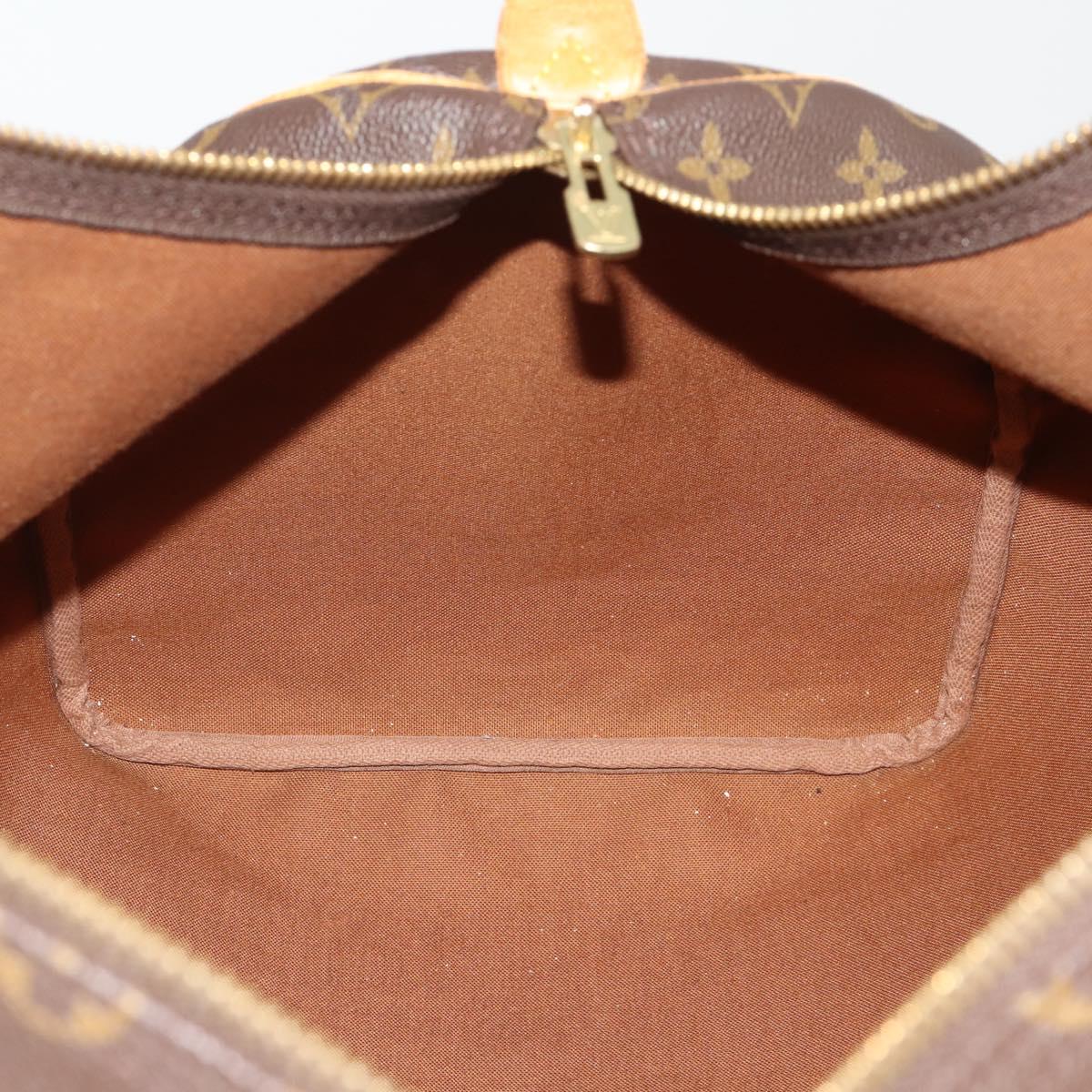 LOUIS VUITTON Monogram Keepall 55 Boston Bag M41424 LV Auth 188296