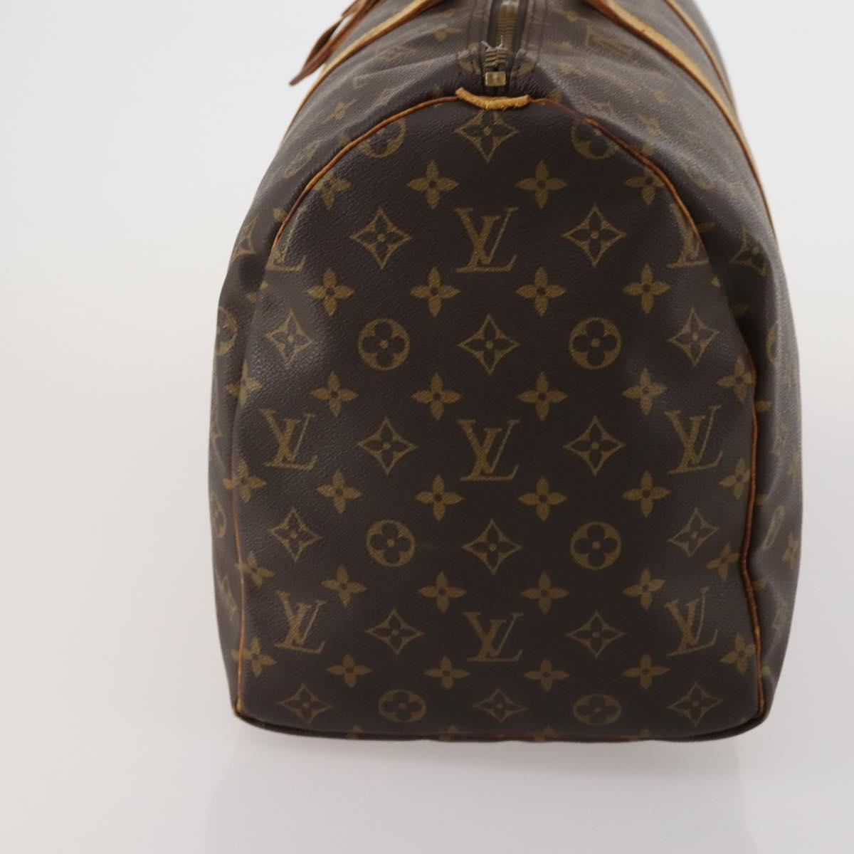 LOUIS VUITTON Monogram Keepall 50 Boston Bag M41426 LV Auth 188304