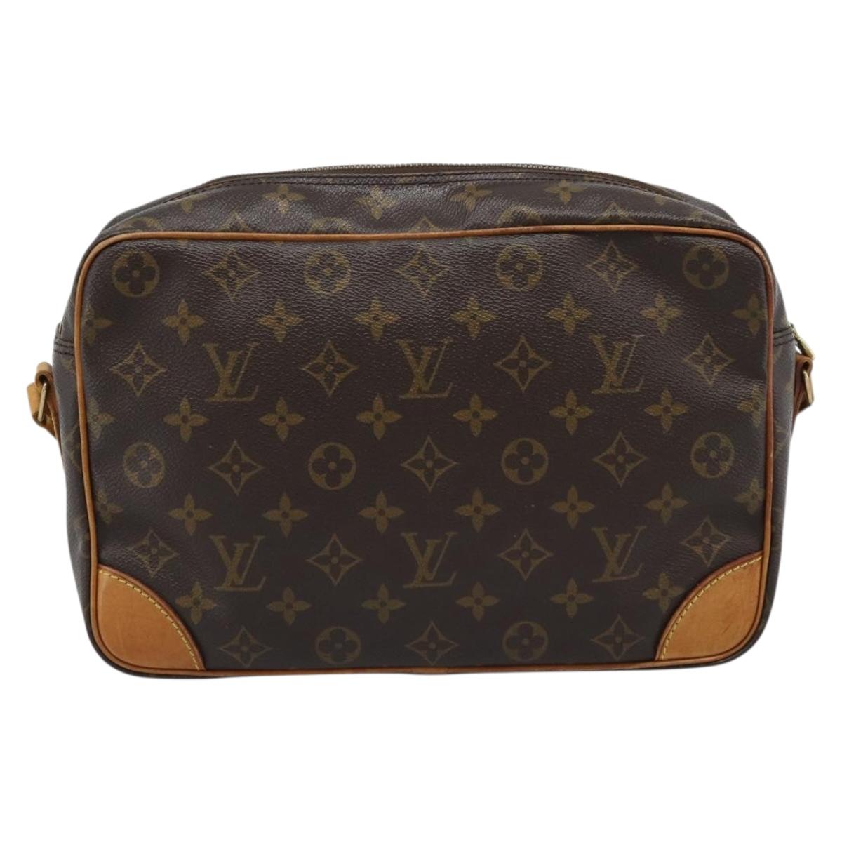 LOUIS VUITTON Monogram Trocadero 30 Shoulder Bag M51272 LV Auth 188307