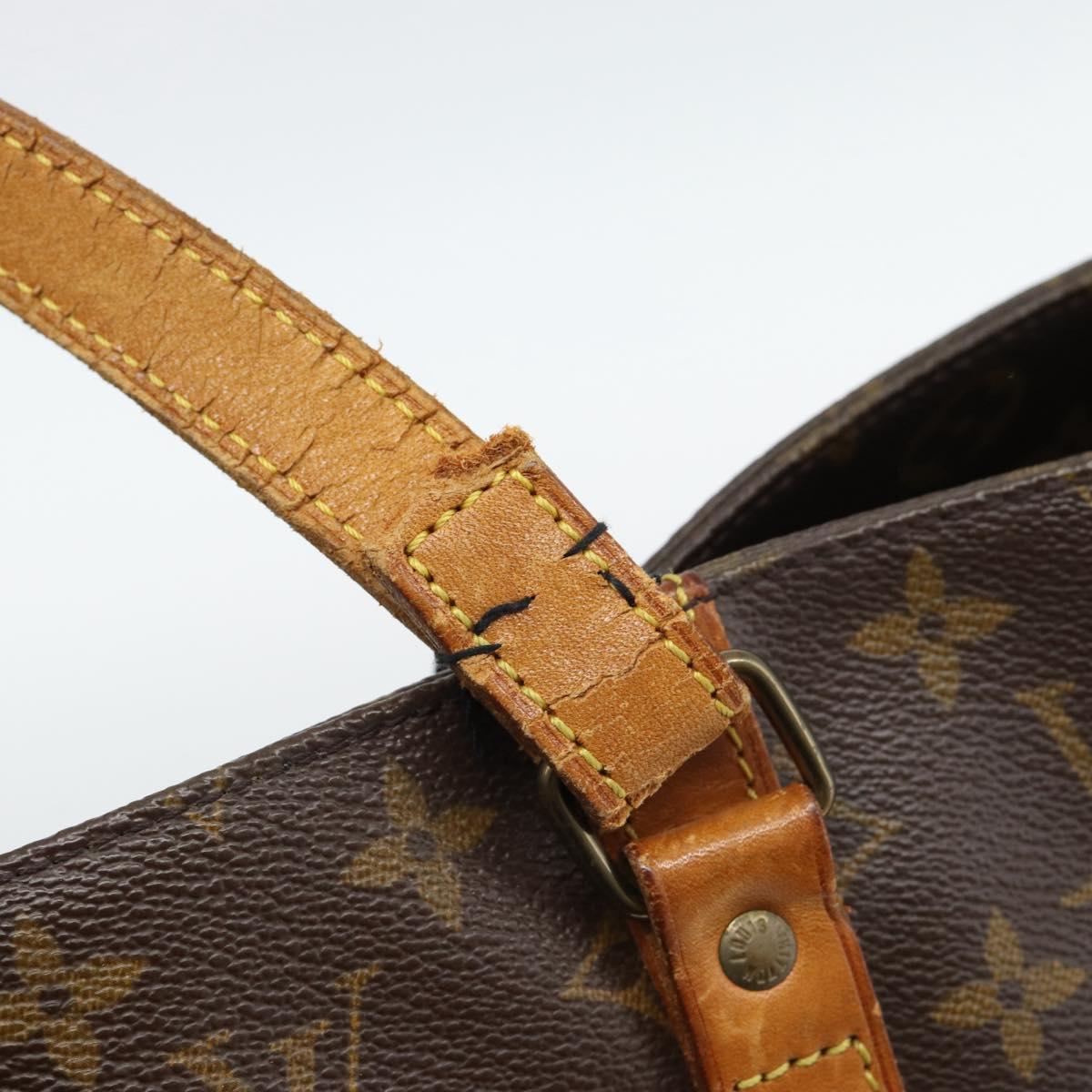 LOUIS VUITTON Monogram Sac Shopping GM Tote Bag M51110 LV Auth 188311