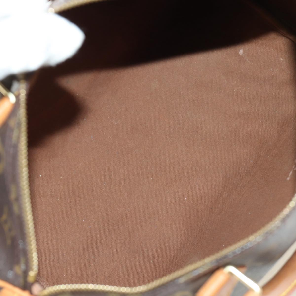 LOUIS VUITTON Monogram Speedy 30 Hand Bag M41526 LV Auth 188312SAV