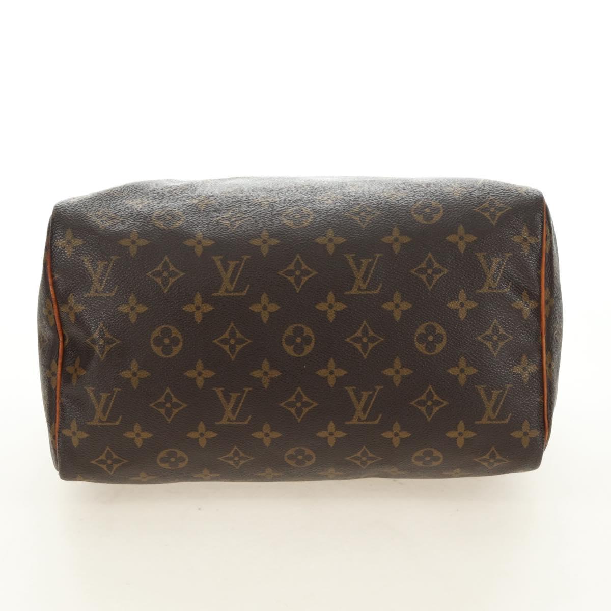 LOUIS VUITTON Monogram Speedy 30 Hand Bag M41526 LV Auth 188312SAV