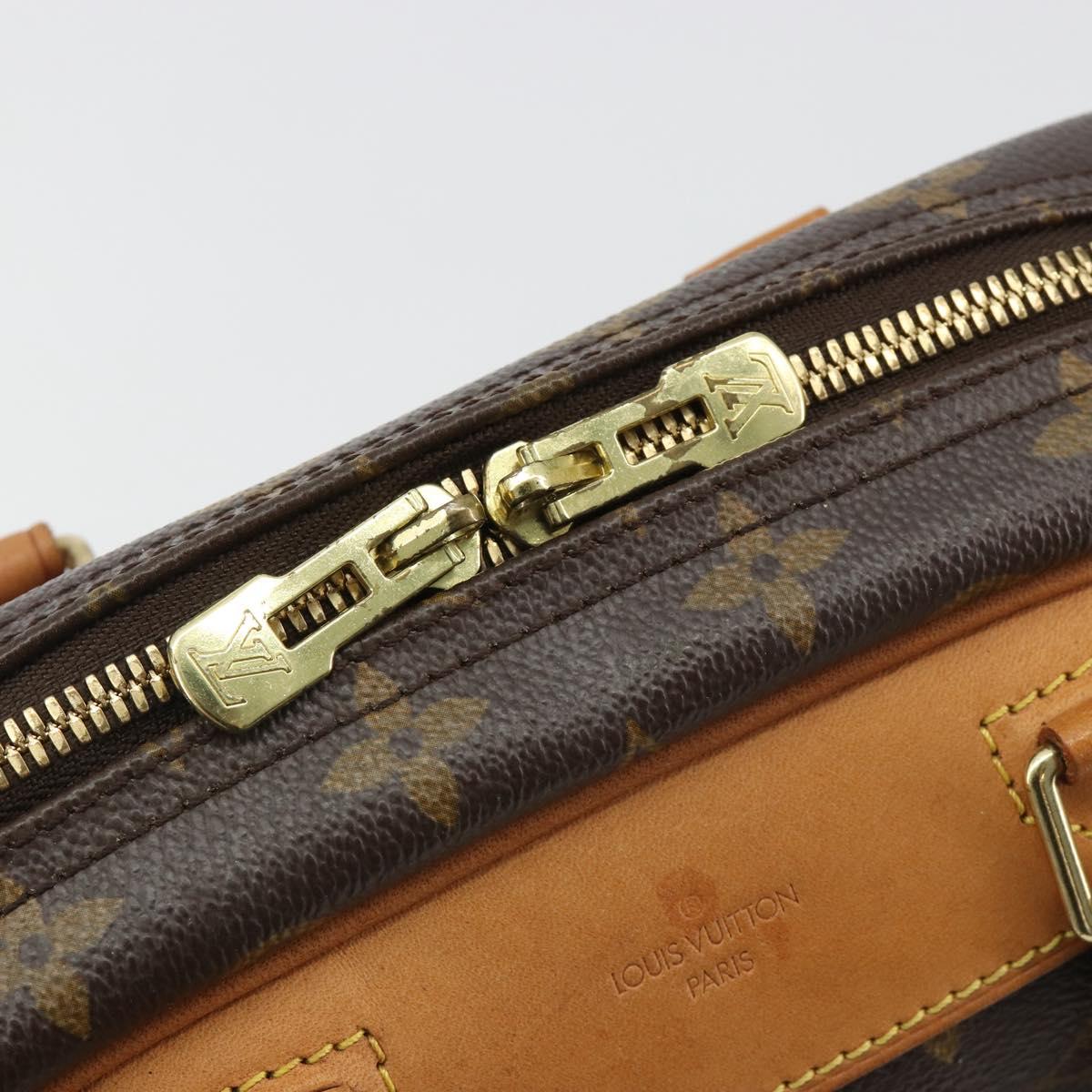 LOUIS VUITTON Monogram Trouville Hand Bag M42228 LV Auth 188313A