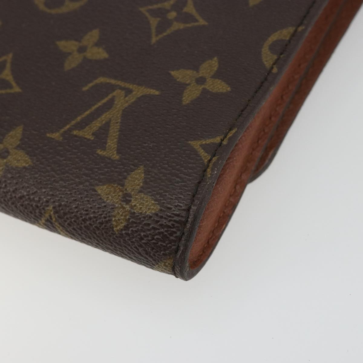 LOUIS VUITTON Monogram Bordeaux 24 Shoulder Bag M51798 LV Auth 188322
