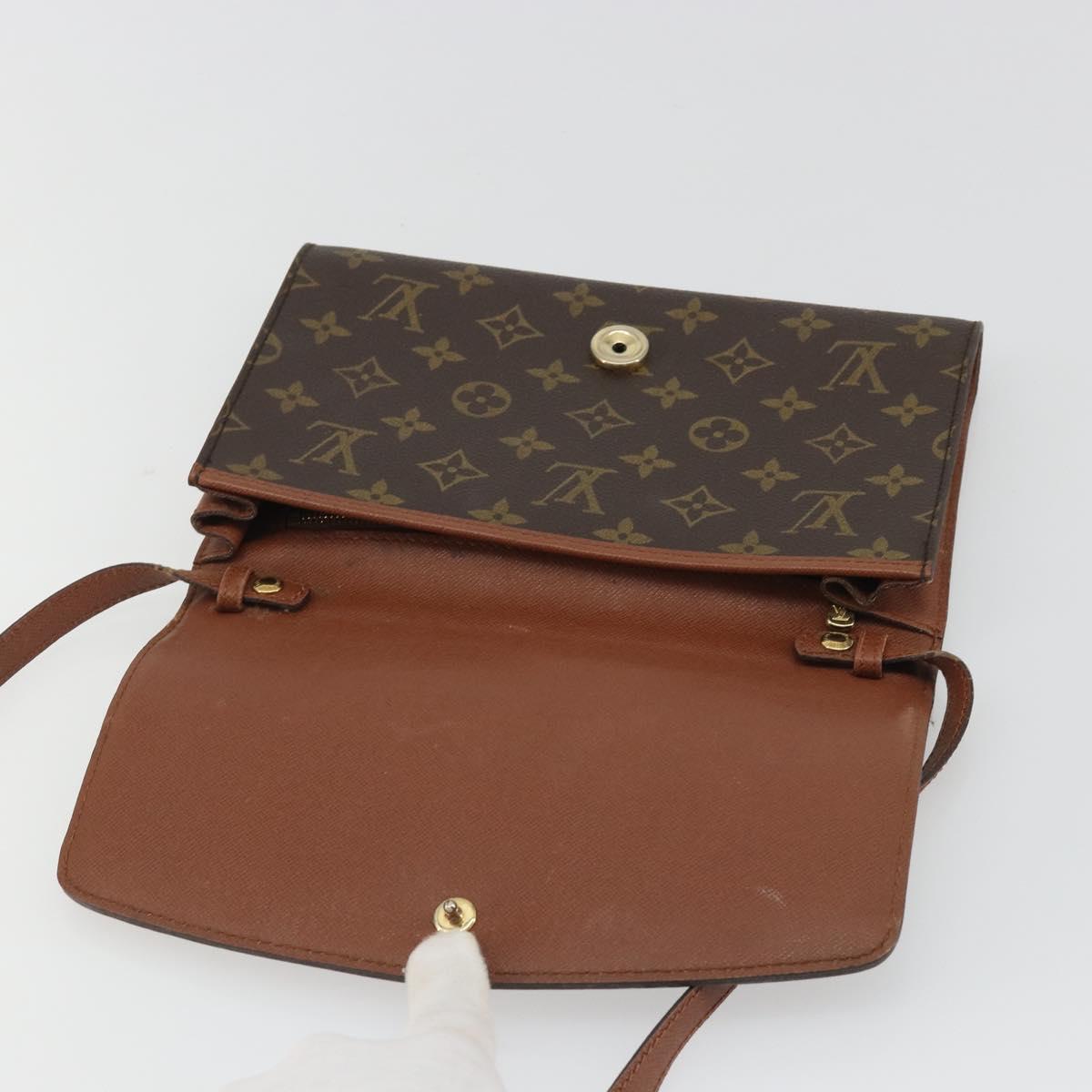LOUIS VUITTON Monogram Bordeaux 24 Shoulder Bag M51798 LV Auth 188322