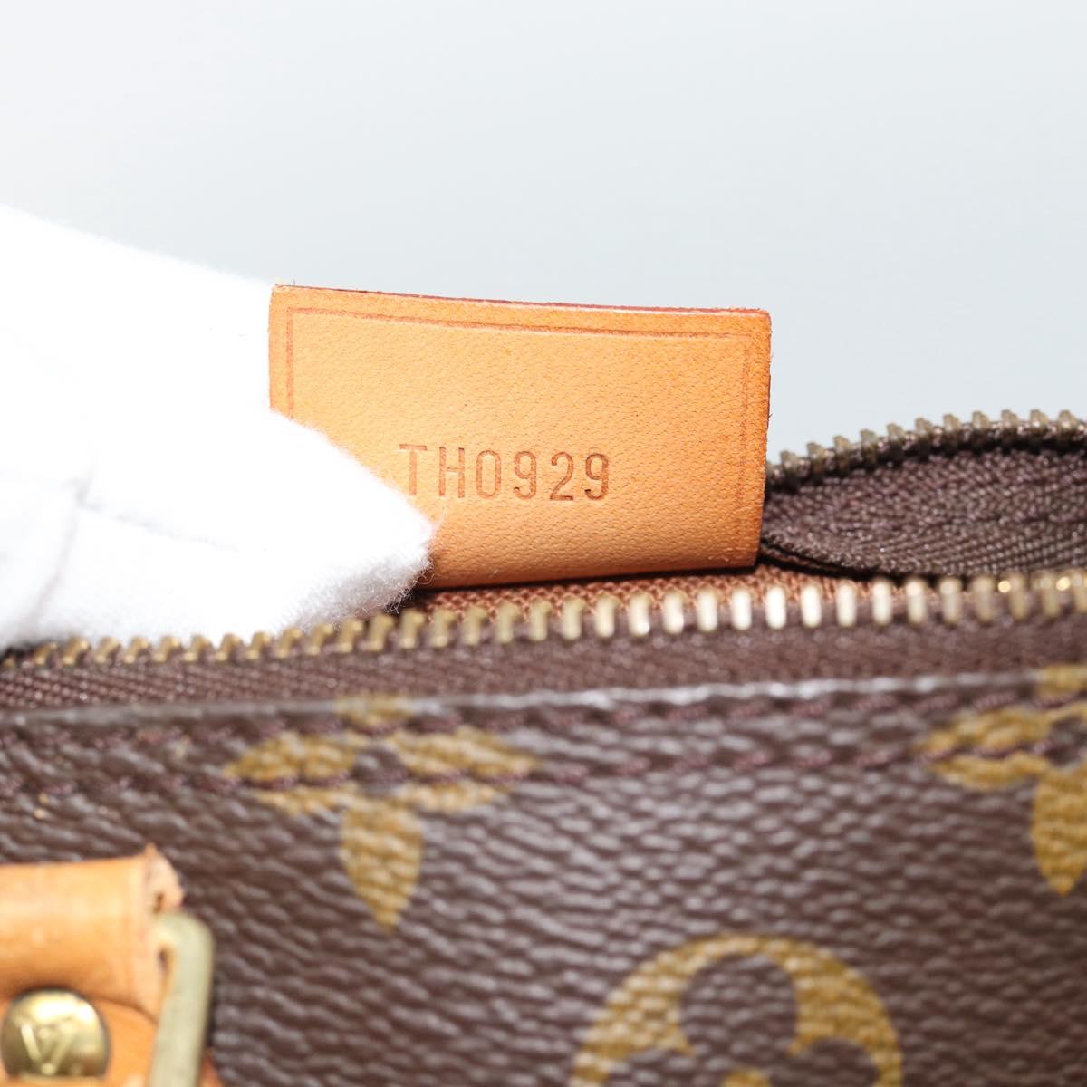 LOUIS VUITTON Monogram Mini Speedy Hand Bag M41534 LV Auth 188326