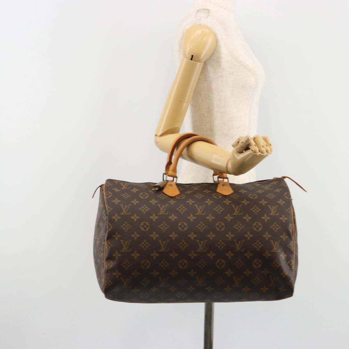 LOUIS VUITTON Monogram Speedy 40 Hand Bag M41522 LV Auth 188331SAV