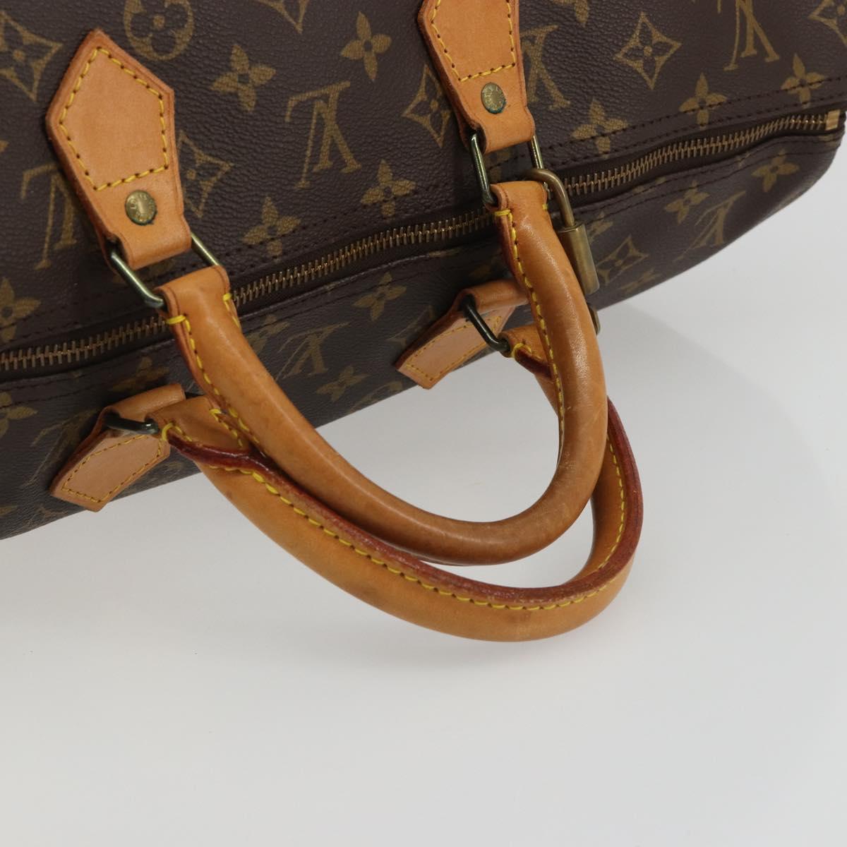 LOUIS VUITTON Monogram Speedy 40 Hand Bag M41522 LV Auth 188331SAV