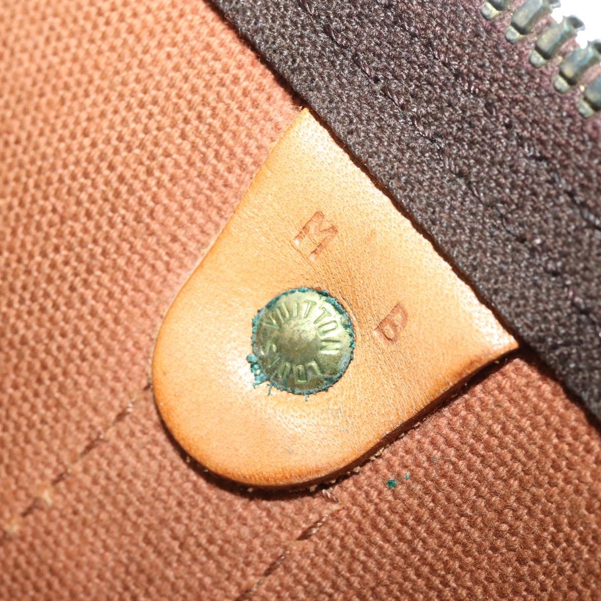 LOUIS VUITTON Monogram Keepall 50 Boston Bag M41426 LV Auth 188334