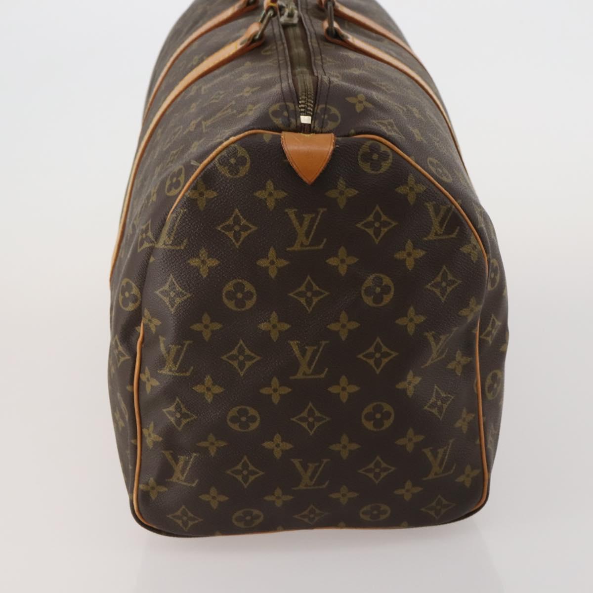 LOUIS VUITTON Monogram Keepall 50 Boston Bag M41426 LV Auth 188334