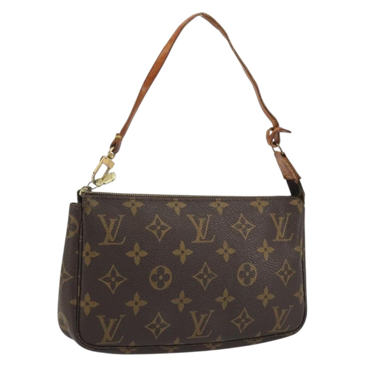LOUIS VUITTON Monogram Pochette Accessoires Accessory Pouch M51980 Auth 188341