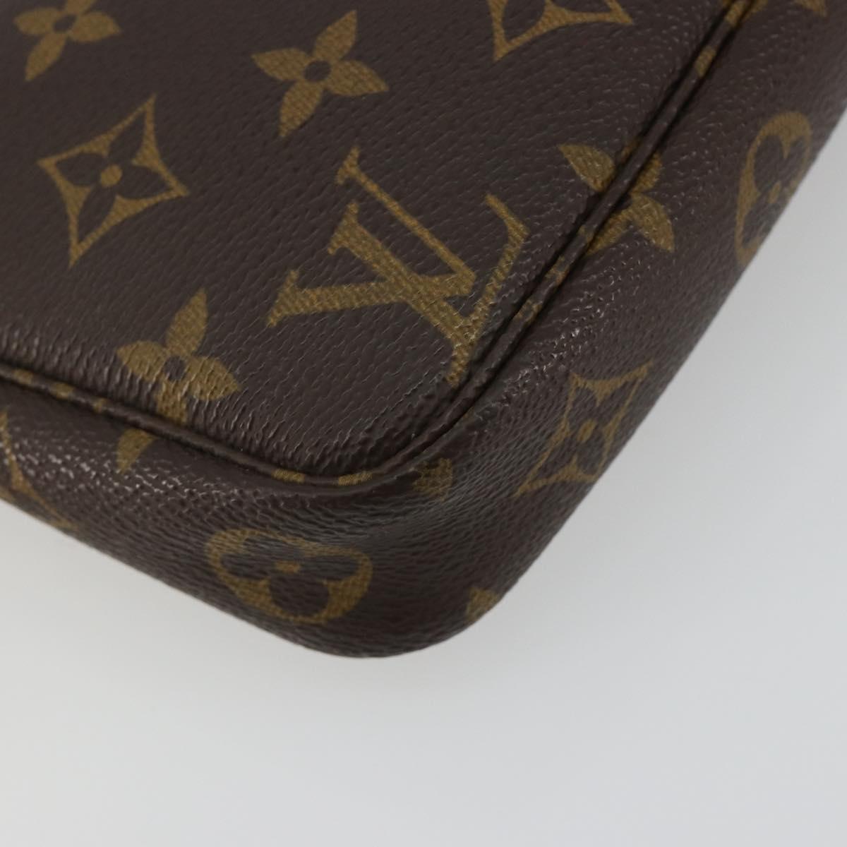 LOUIS VUITTON Monogram Pochette Accessoires Accessory Pouch M51980 Auth 188341