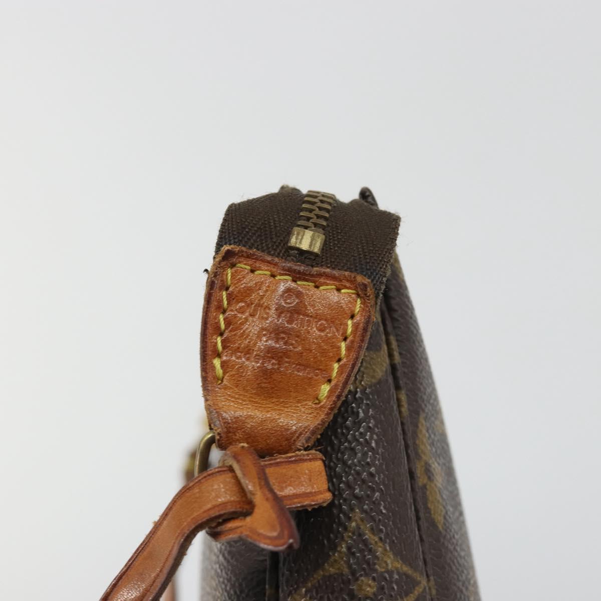 LOUIS VUITTON Monogram Pochette Accessoires Accessory Pouch M51980 Auth 188341