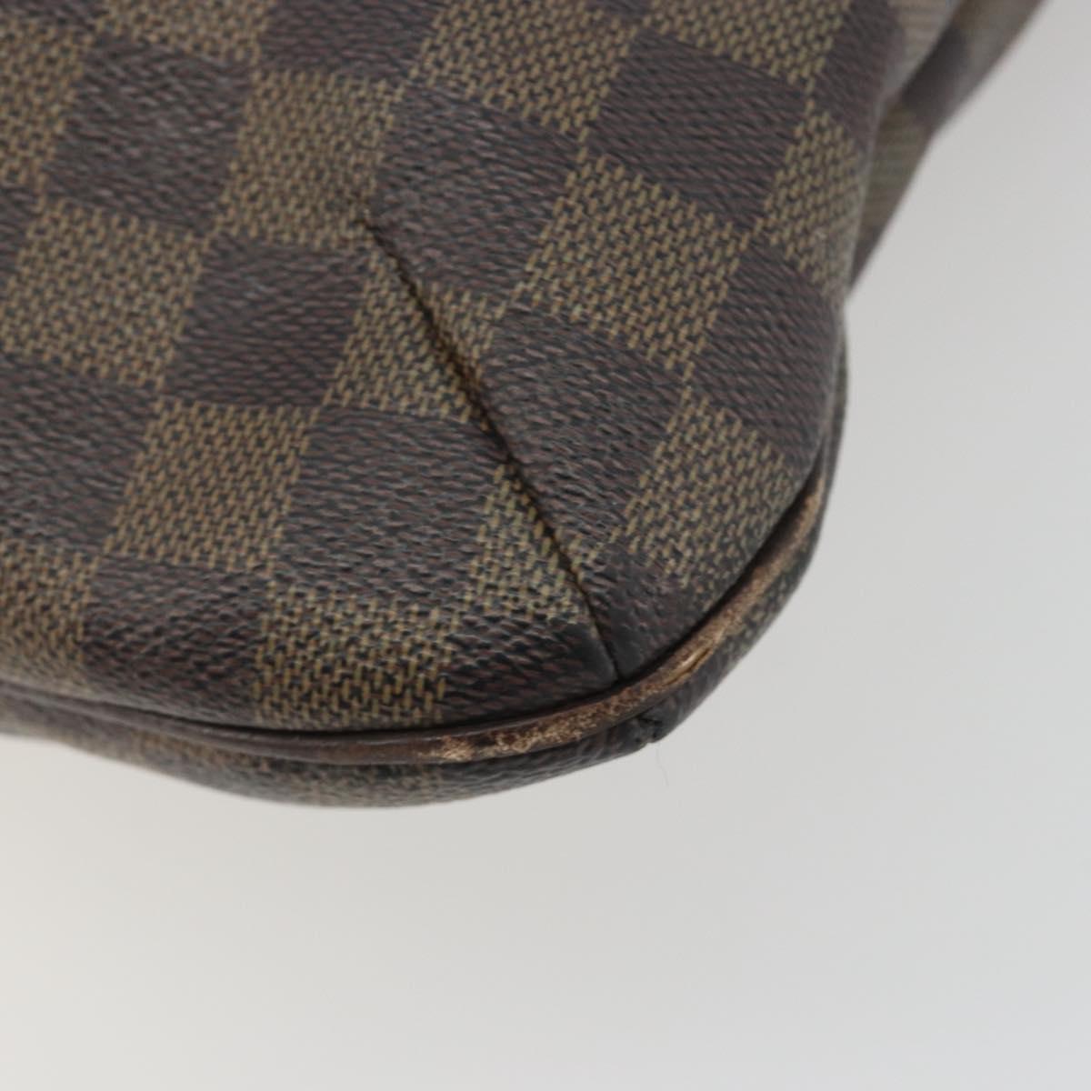 LOUIS VUITTON Damier Ebene Bloomsbury PM Shoulder Bag N42251 LV Auth 188344