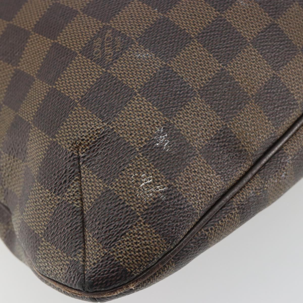 LOUIS VUITTON Damier Ebene Bloomsbury PM Shoulder Bag N42251 LV Auth 188344