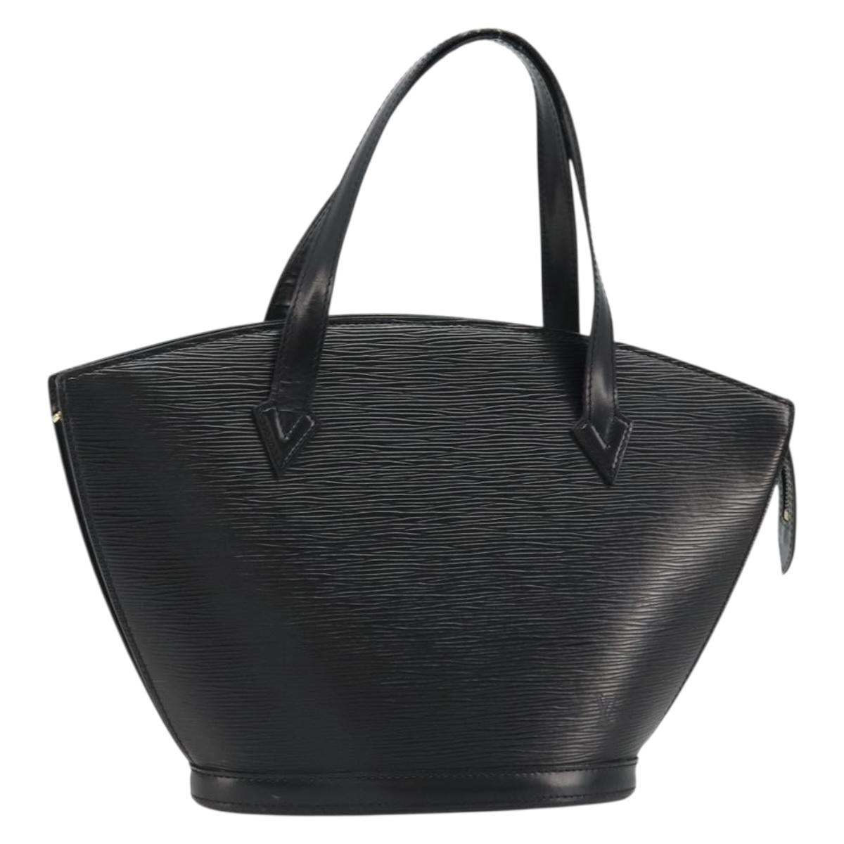 LOUIS VUITTON Epi Saint Jacques Shopping Shoulder Bag Black M52272 Auth 188352