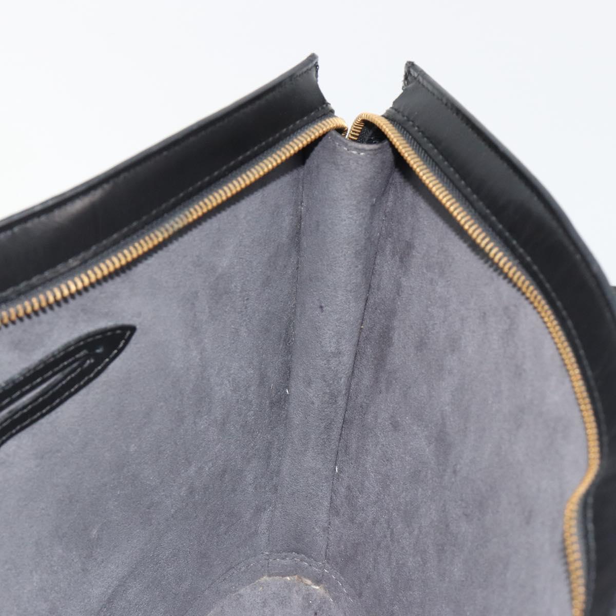 LOUIS VUITTON Epi Saint Jacques Shopping Shoulder Bag Black M52272 Auth 188352