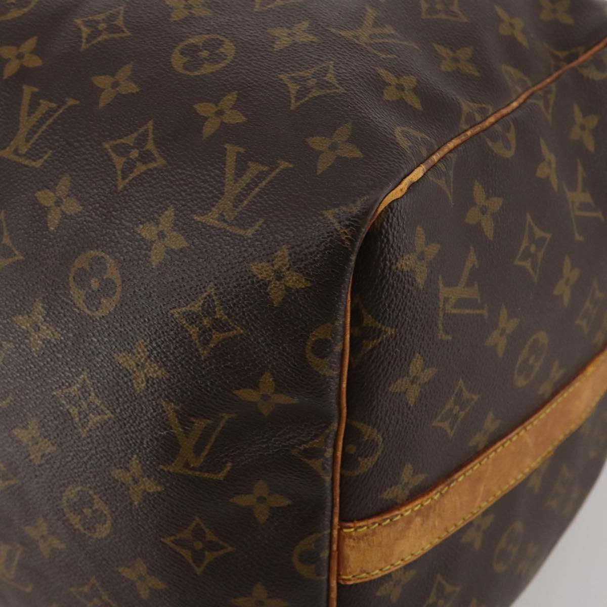 LOUIS VUITTON Monogram Keepall Bandouliere 55 Boston Bag M41414 LV Auth 188360