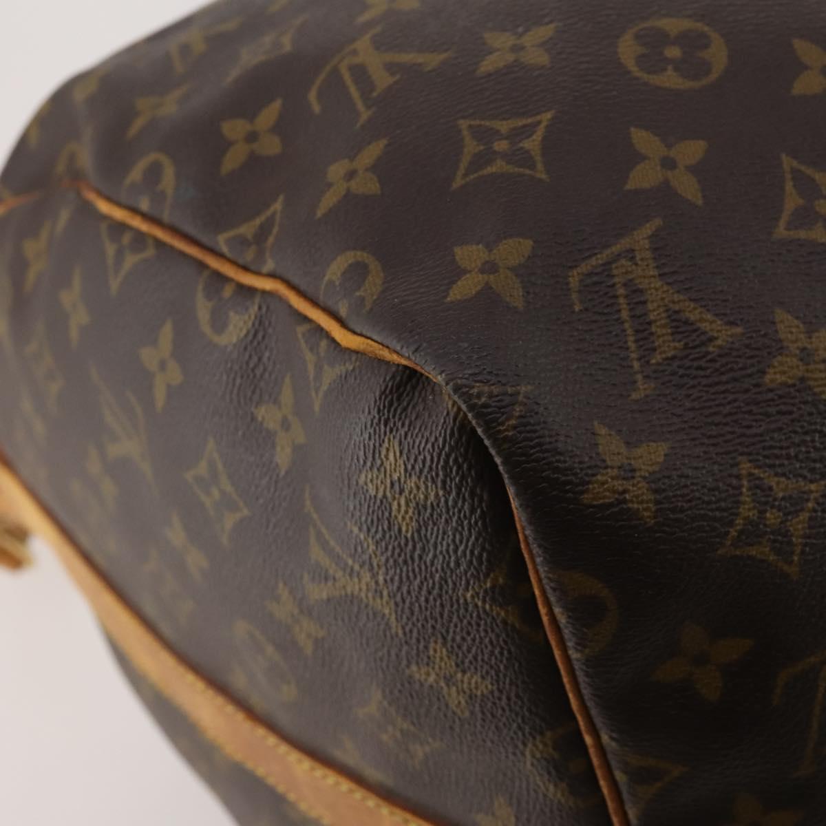 LOUIS VUITTON Monogram Keepall Bandouliere 55 Boston Bag M41414 LV Auth 188360