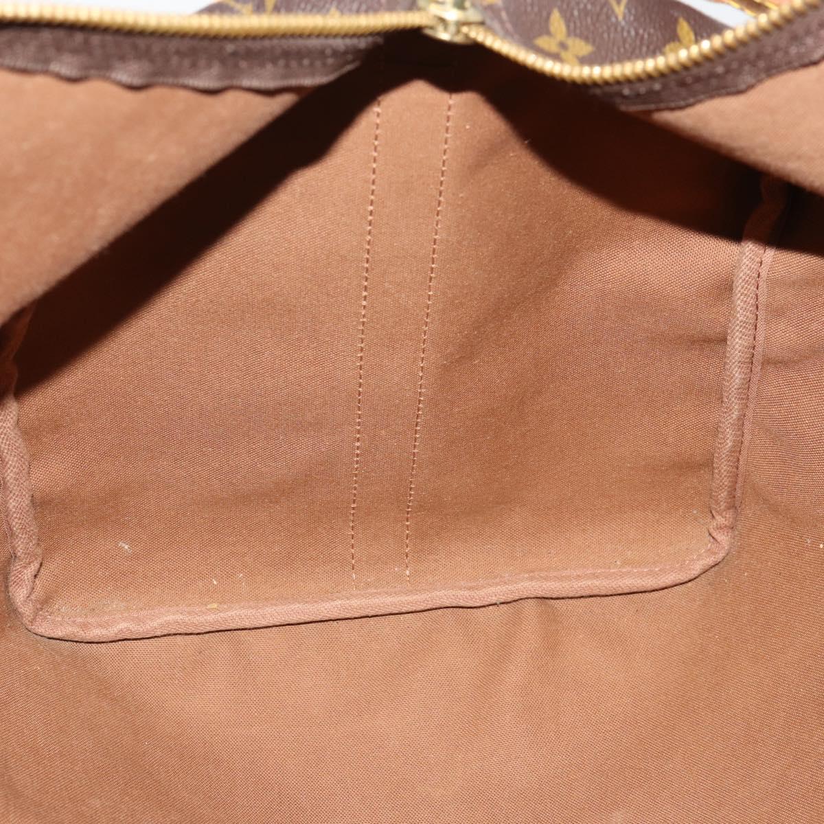 LOUIS VUITTON Monogram Keepall Bandouliere 55 Boston Bag M41414 LV Auth 188360