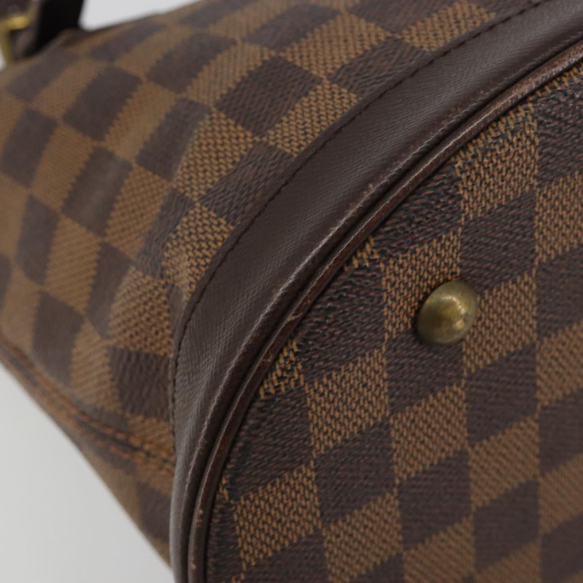 LOUIS VUITTON Damier Ebene Marais Shoulder Bag N42240 LV Auth 188364