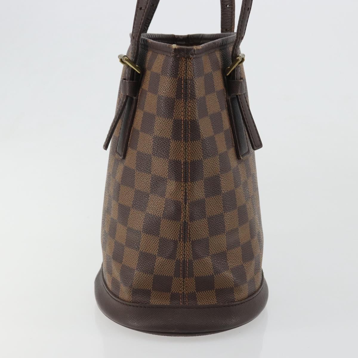LOUIS VUITTON Damier Ebene Marais Shoulder Bag N42240 LV Auth 188364