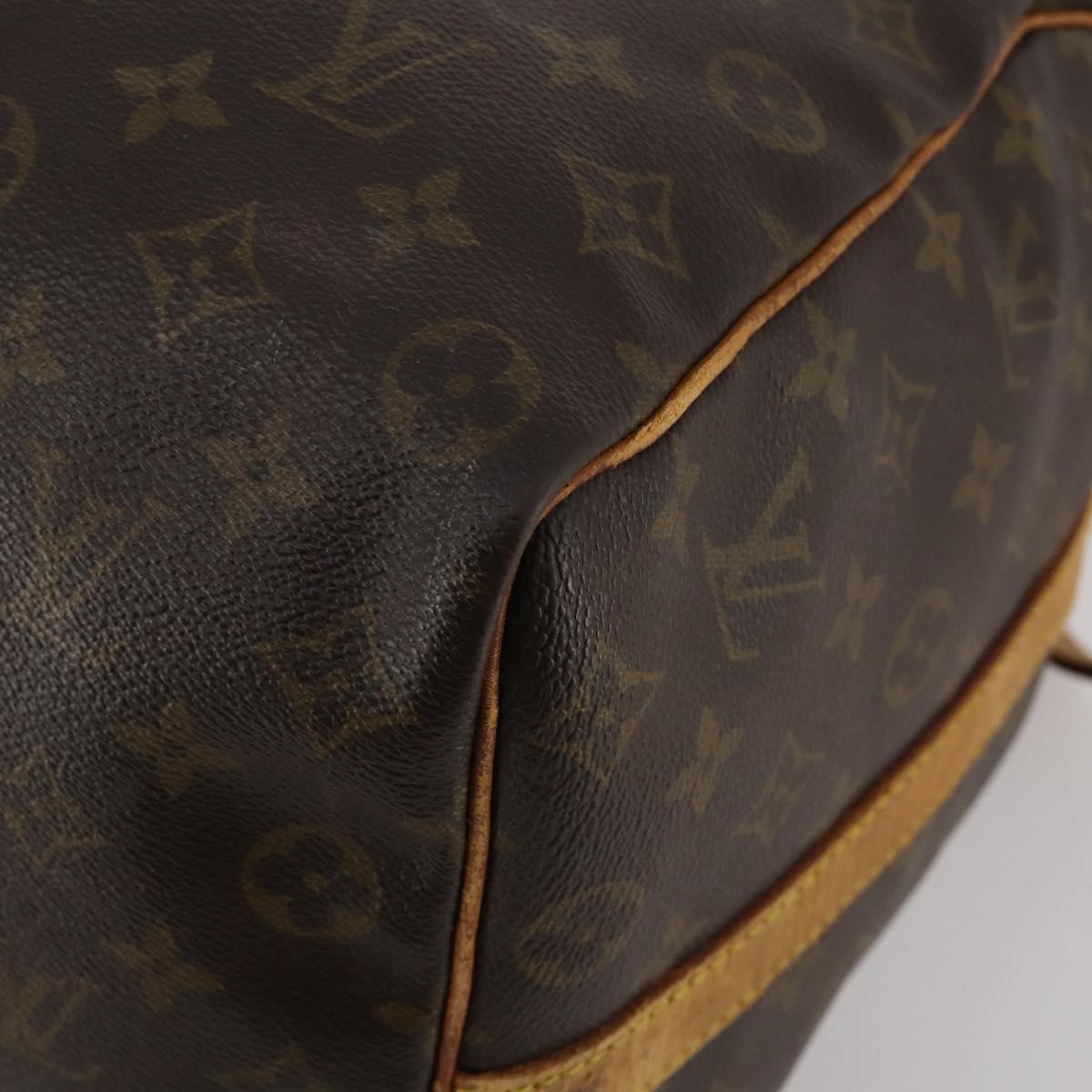 LOUIS VUITTON Monogram Keepall Bandouliere 50 Boston Bag M41416 LV Auth 188369