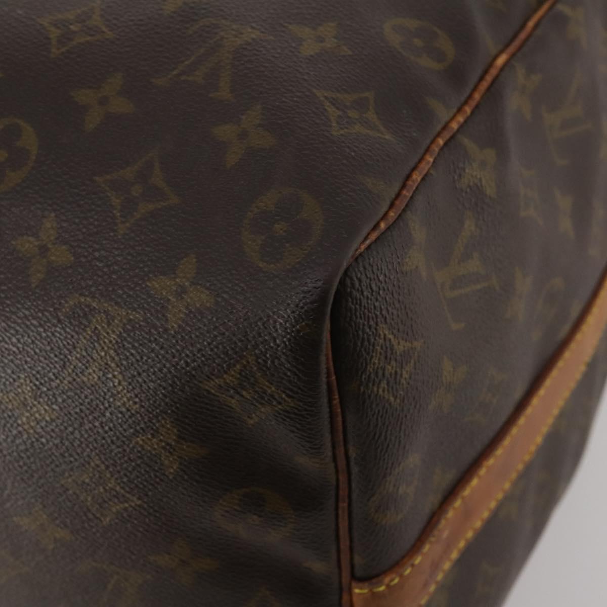 LOUIS VUITTON Monogram Keepall Bandouliere 50 Boston Bag M41416 LV Auth 188369