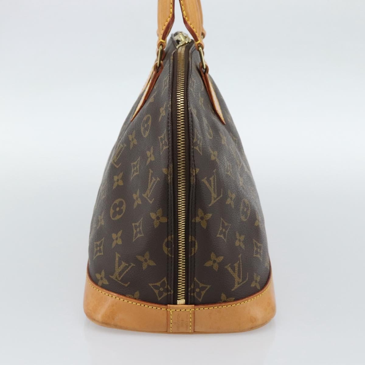 LOUIS VUITTON Monogram Alma Hand Bag M51130 LV Auth 188374