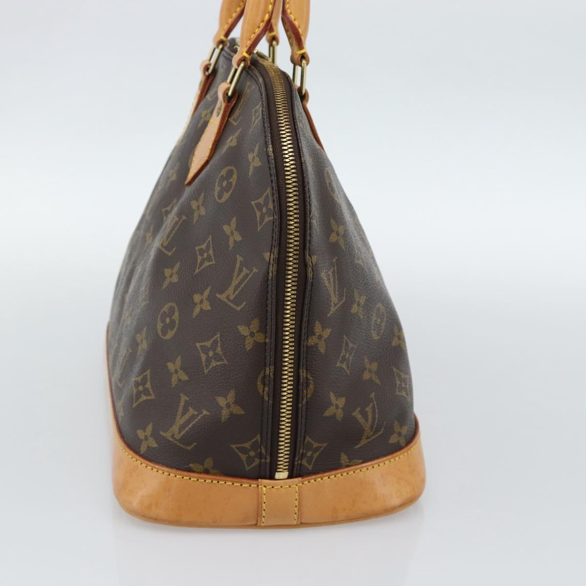 LOUIS VUITTON Monogram Alma Hand Bag M51130 LV Auth 188374