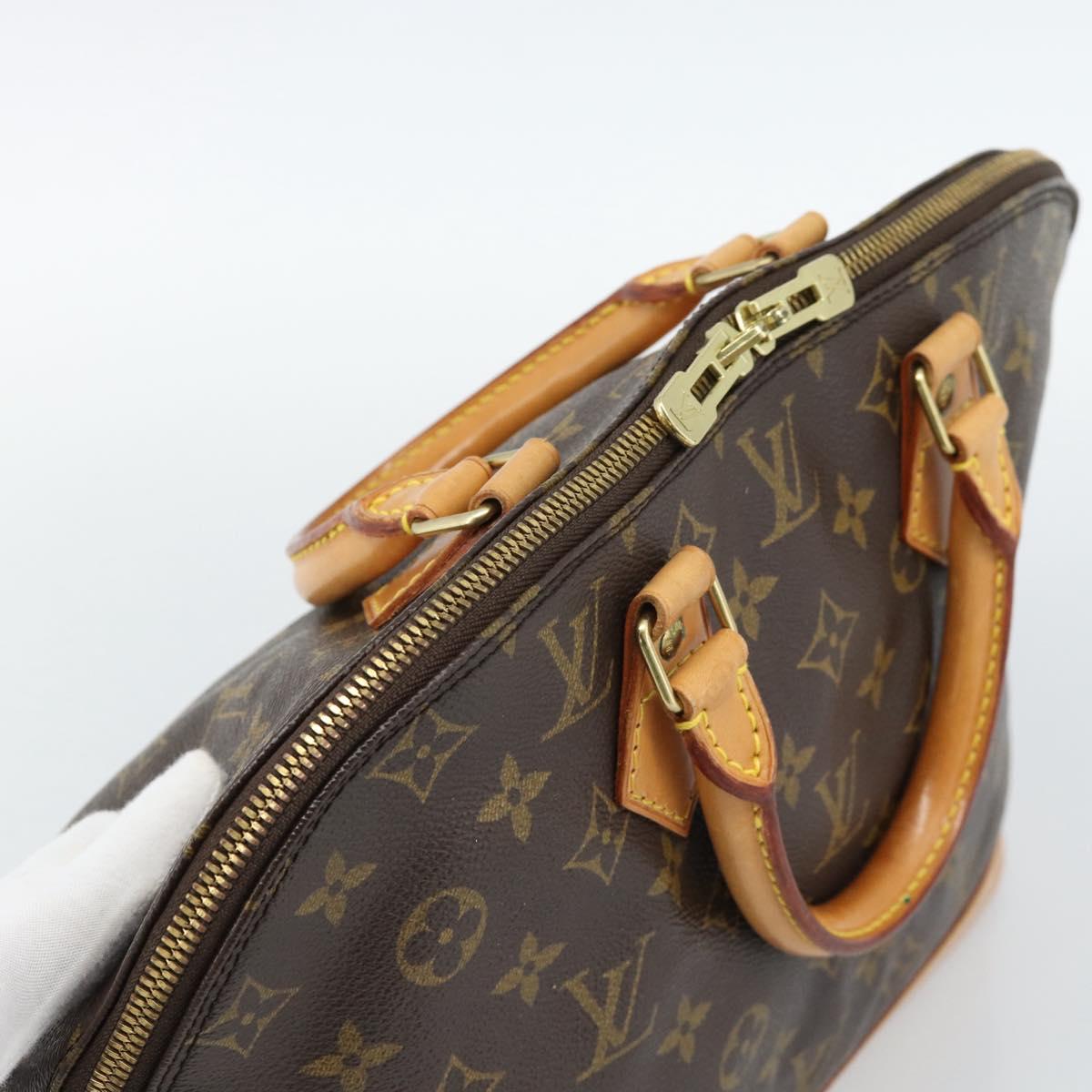 LOUIS VUITTON Monogram Alma Hand Bag M51130 LV Auth 188374