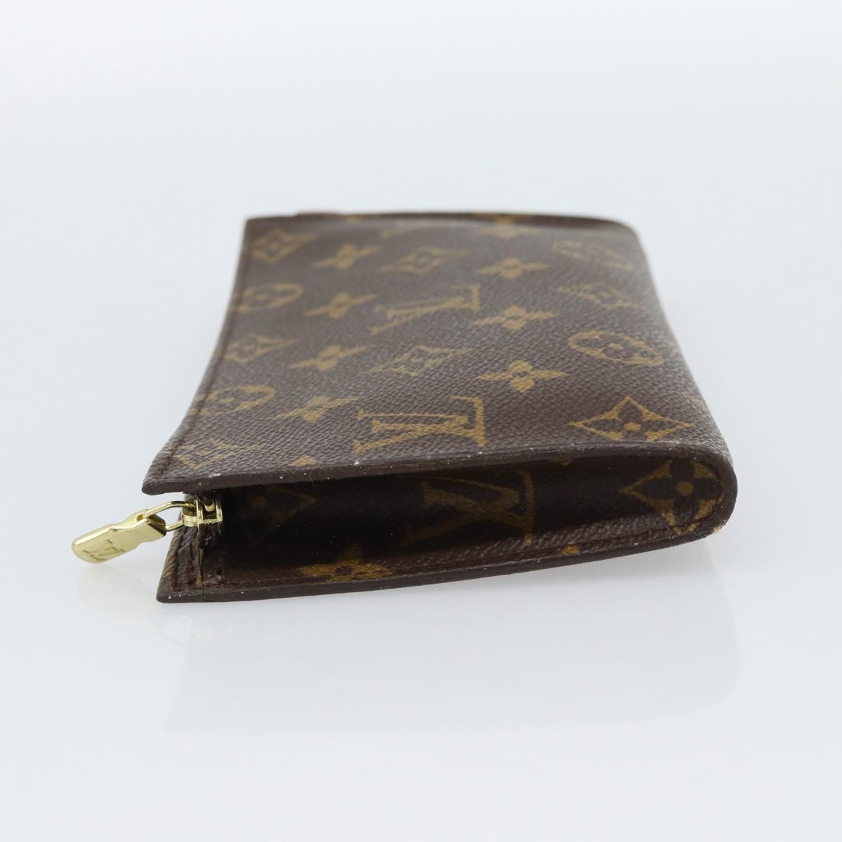 LOUIS VUITTON Monogram Bucket GM Accessory Pouch LV Auth 188381