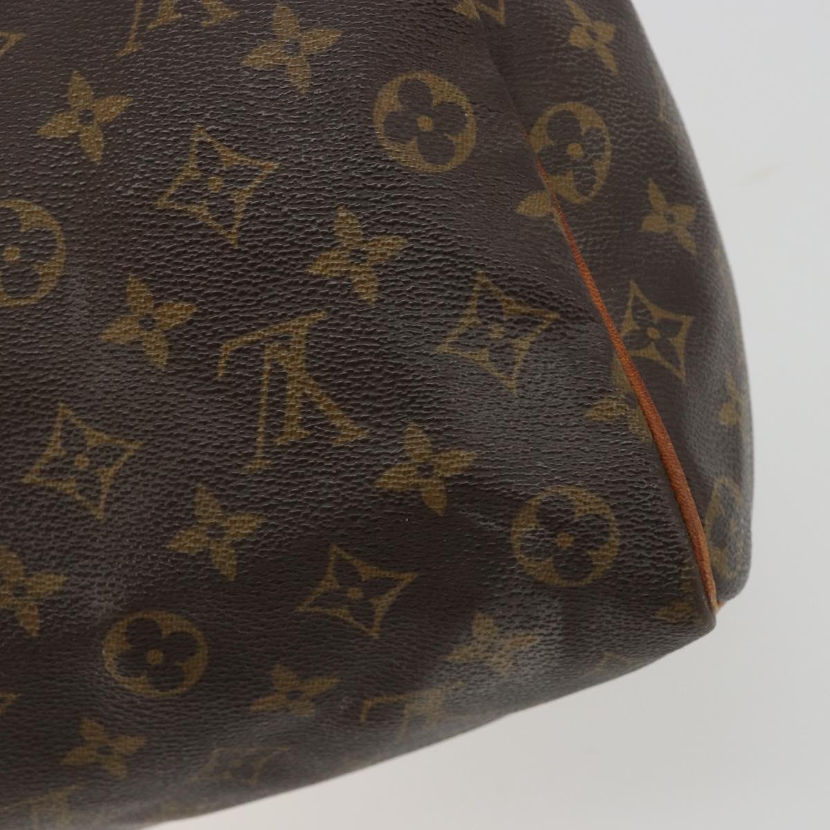 LOUIS VUITTON Monogram Speedy 35 Hand Bag M41524 LV Auth 188396A
