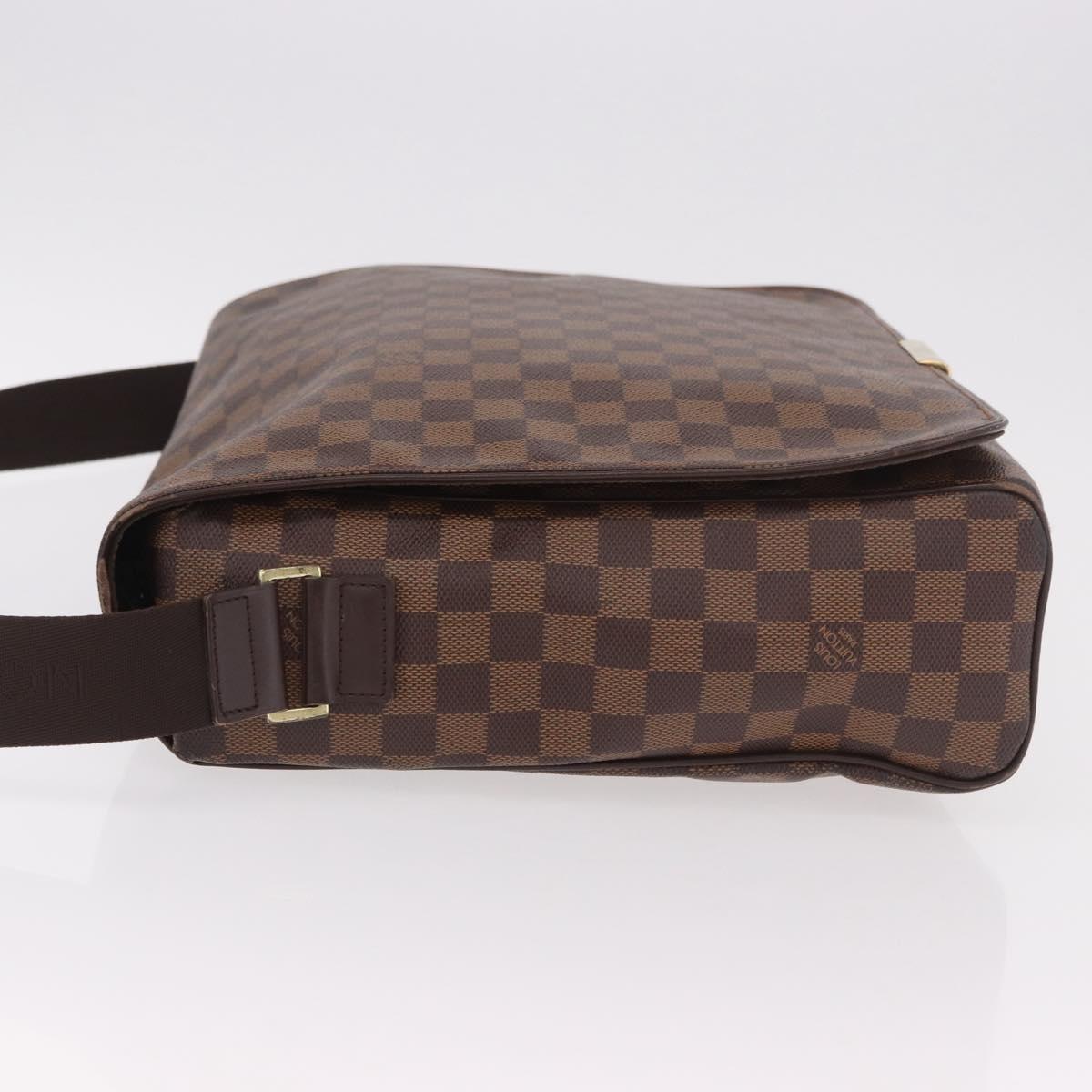 LOUIS VUITTON Damier Ebene Bastille Shoulder Bag N45258 LV Auth 188400
