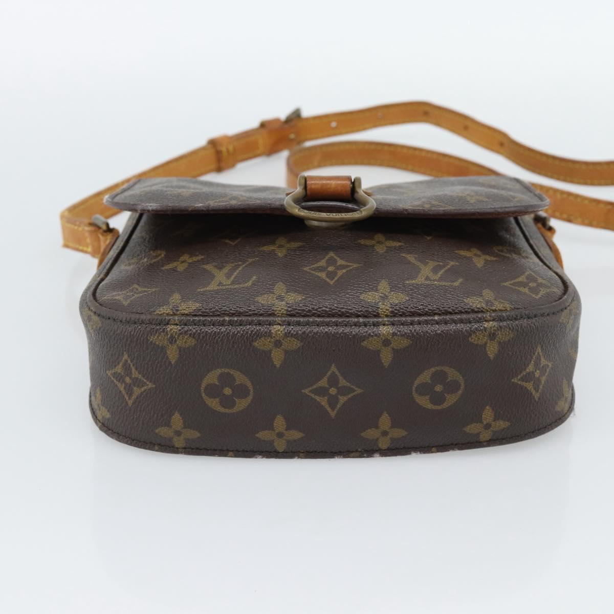 LOUIS VUITTON Monogram Saint Cloud MM Shoulder Bag M51243 LV Auth 188402