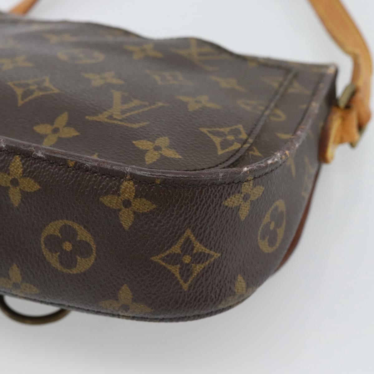LOUIS VUITTON Monogram Saint Cloud MM Shoulder Bag M51243 LV Auth 188402