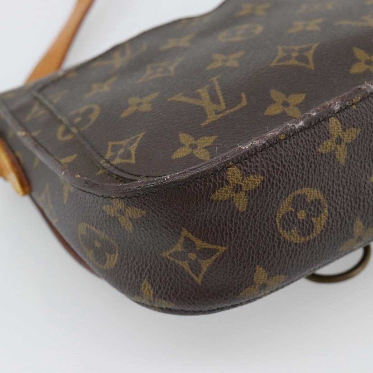LOUIS VUITTON Monogram Saint Cloud MM Shoulder Bag M51243 LV Auth 188402