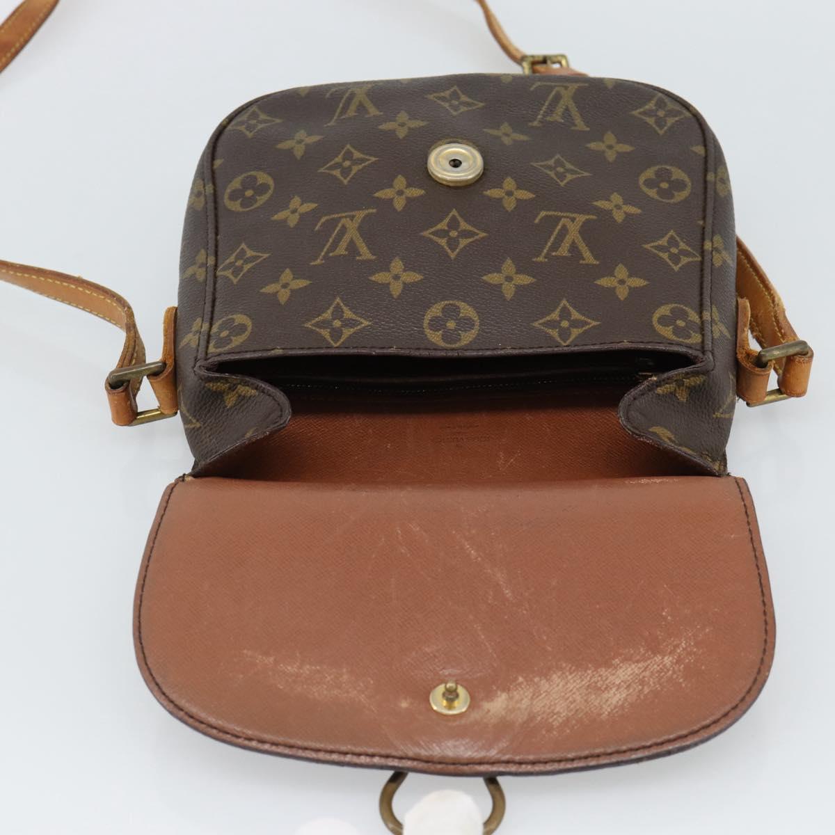LOUIS VUITTON Monogram Saint Cloud MM Shoulder Bag M51243 LV Auth 188402