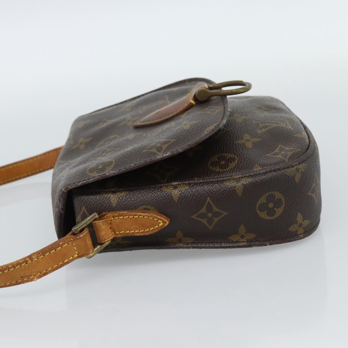 LOUIS VUITTON Monogram Saint Cloud MM Shoulder Bag M51243 LV Auth 188402